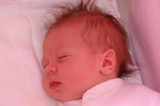 orlay13a: Emma újszülöttként