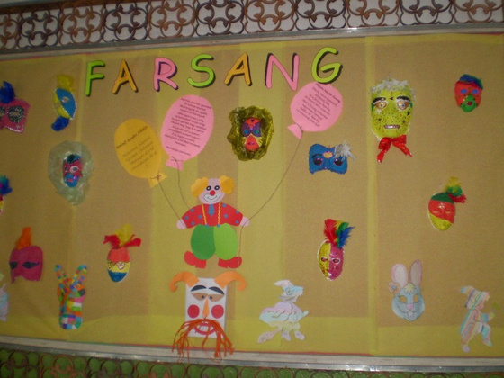 Farsangi maszkok készítése