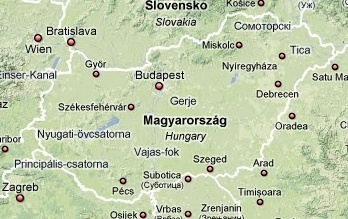 magyarország térkép békéscsaba twitter   Urbanista magyarország térkép békéscsaba