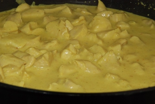 babgul: curry-s csirkeragu