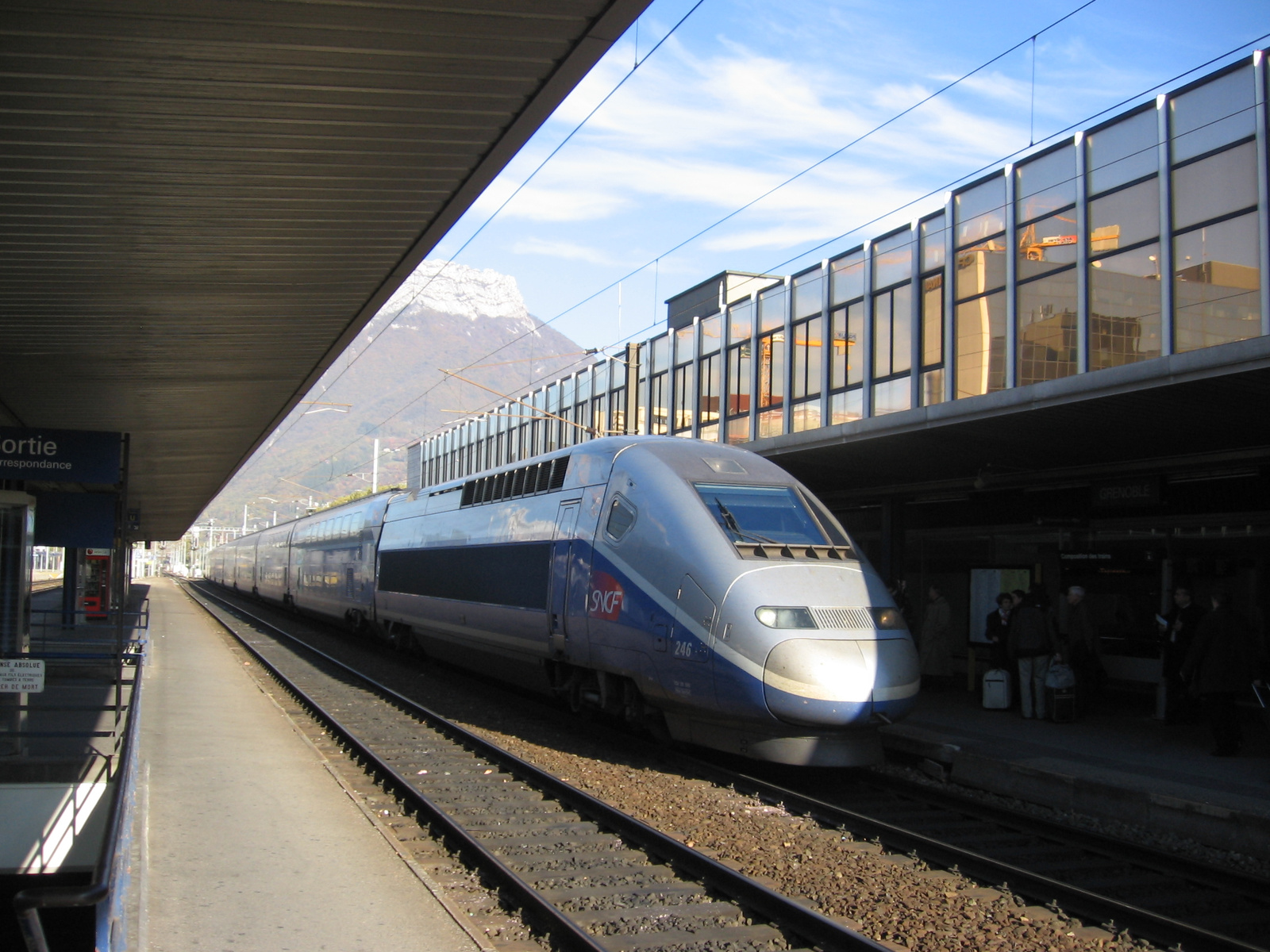 Grenoble-Paris Gare de Lyon TGV 1