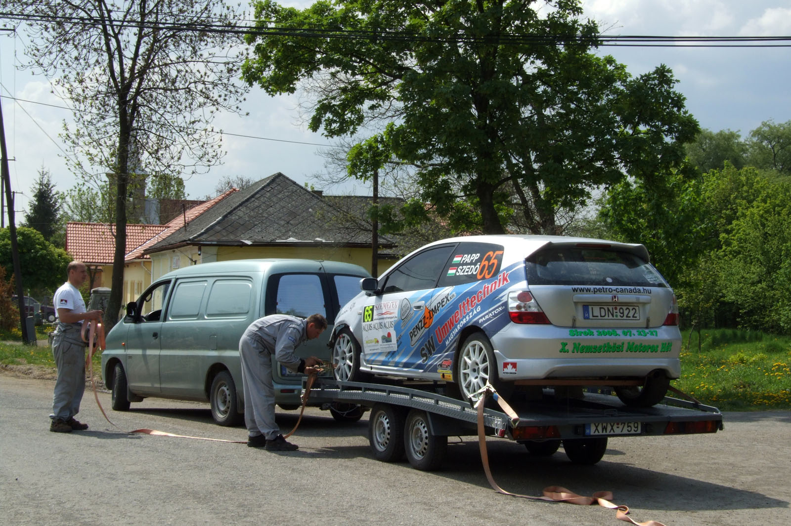 Miskolc Rally 2008 Papp Levente - Szedõ Csaba (DSCF2667)