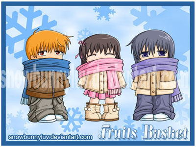 Fruits Basket Card  Group 1 by snowbunnyluv