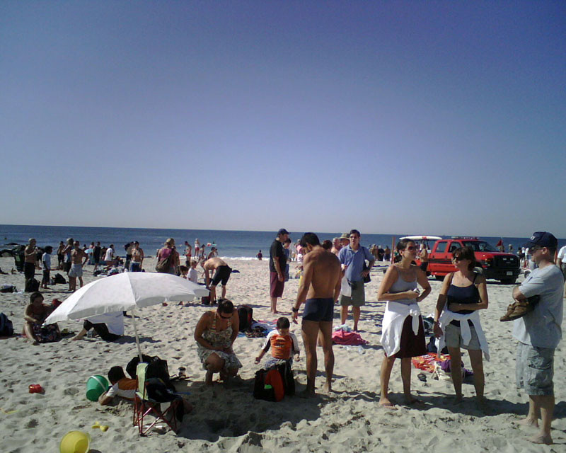 John Daly Swim competition, Long Island beach 2008