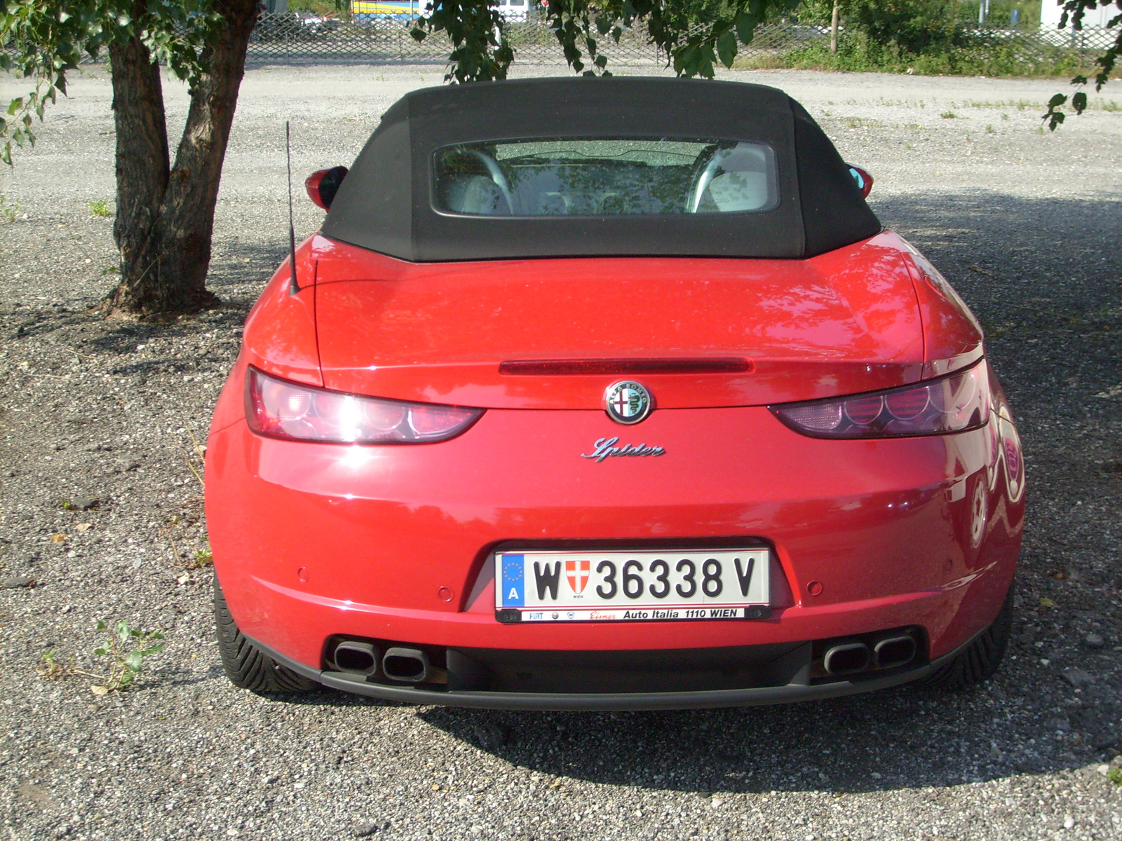 alfa romeo spider v6