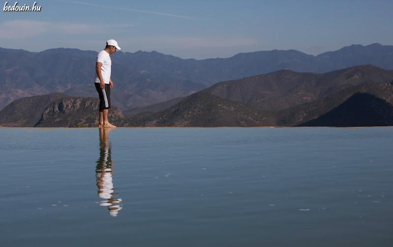 Natural mirrors - Hierve de Agua, Mexico, 2007