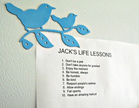 Jack's life lessons