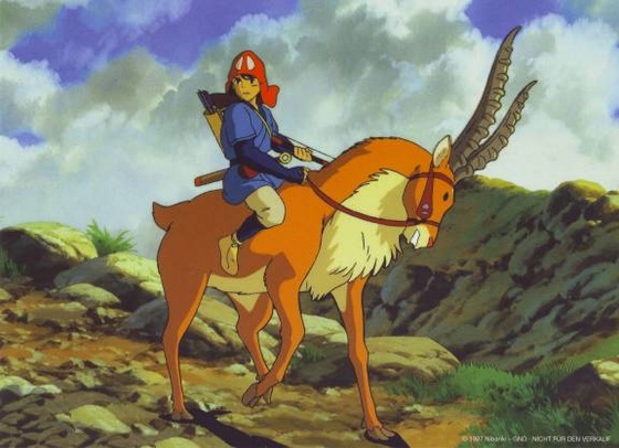 [large][AnimePaper]scans Princess-Mononoke RanMouri(1.38)  THISR