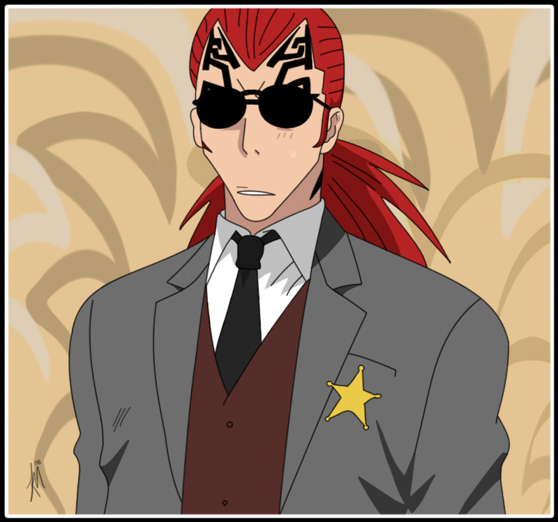 Bleach Vector   Renji teh Cop by Kiyoshi Mitsukai