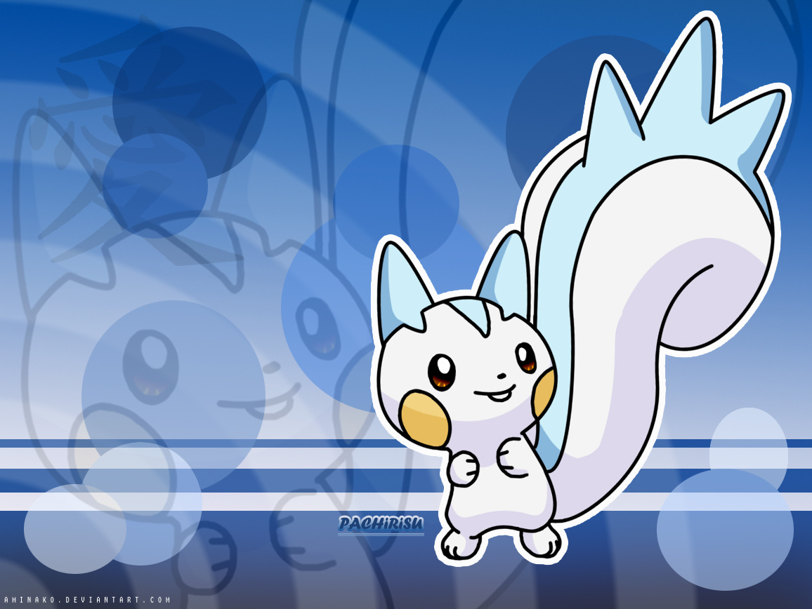 Pachirisu wallpaper   3   by Aminako