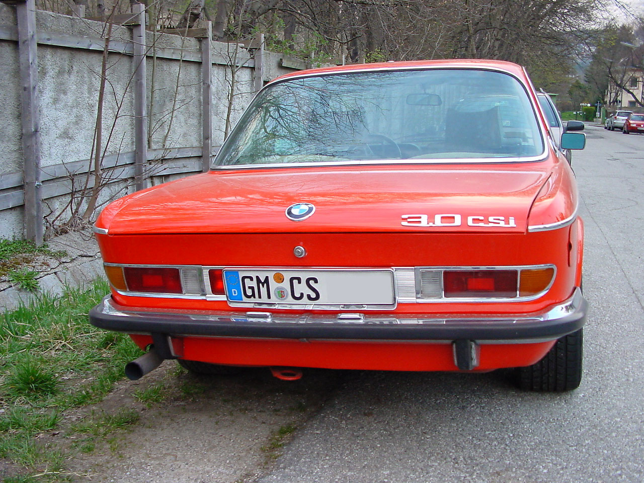 BMW 3.0CSi-Rear