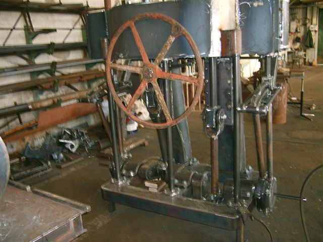 03. A Lajta Monitor Múzeumhajó gőzgépe és tűzhelye