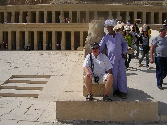 Hatshepszut királynő templománál