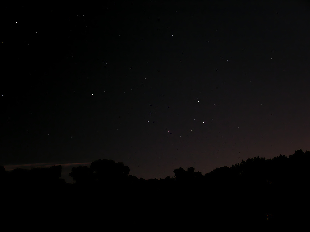 A csillagok Horánynál, szeptember végén