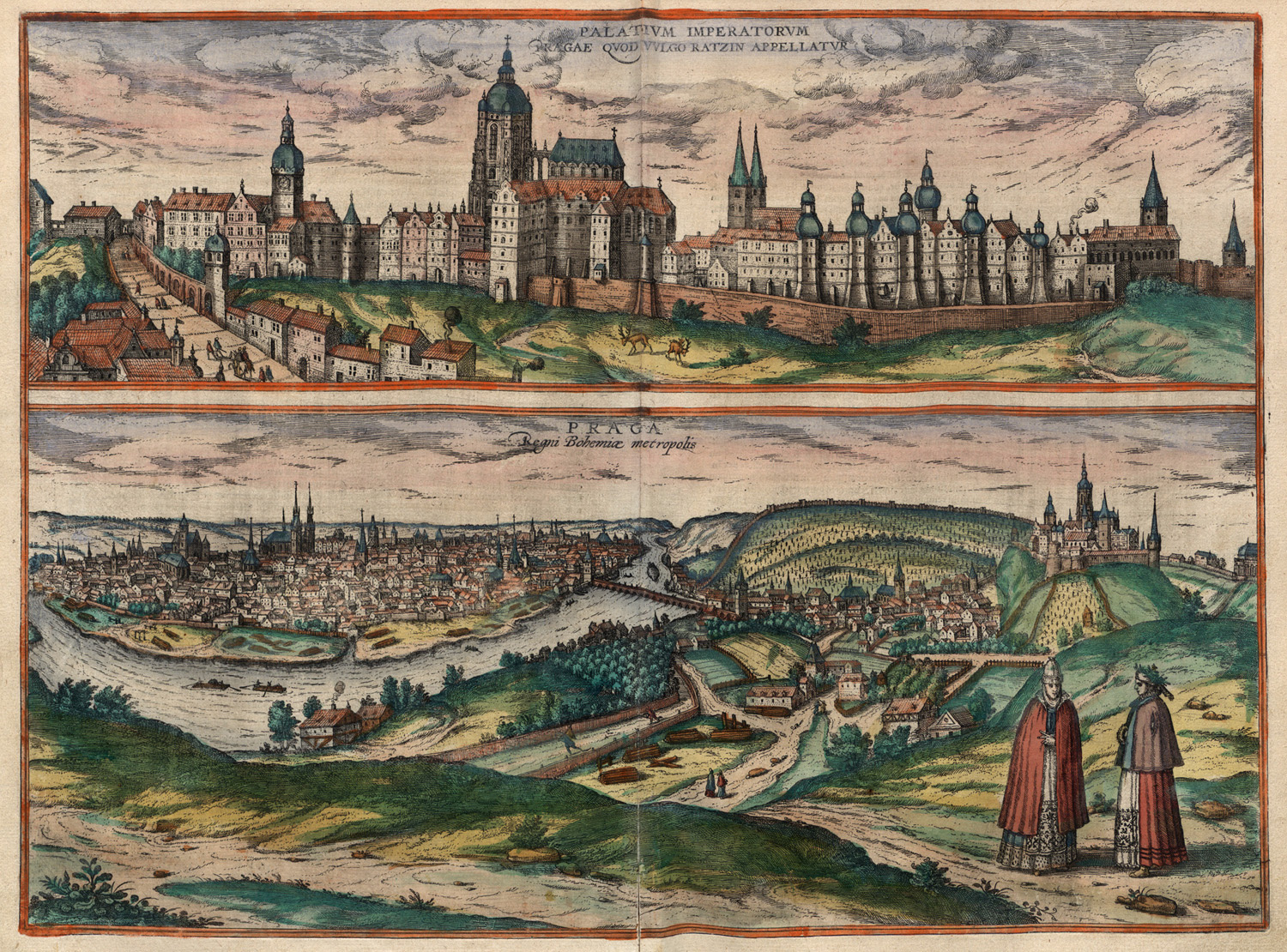 Prága (Praga) a XVI–XVII. század fordulóján