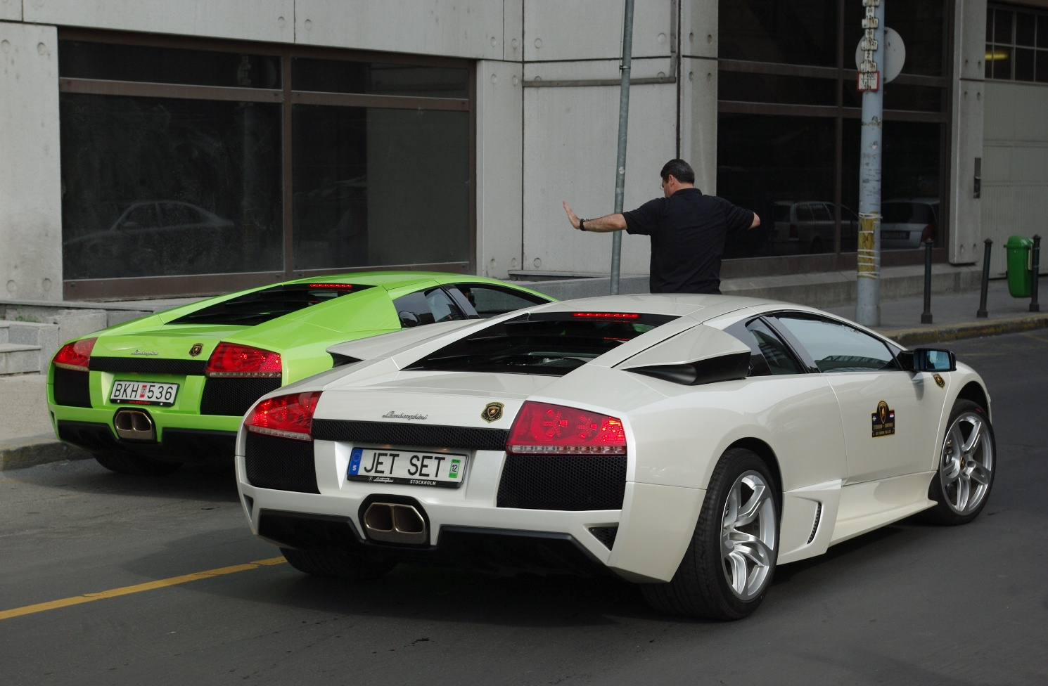 2x Lamborghini Murciélago LP 640