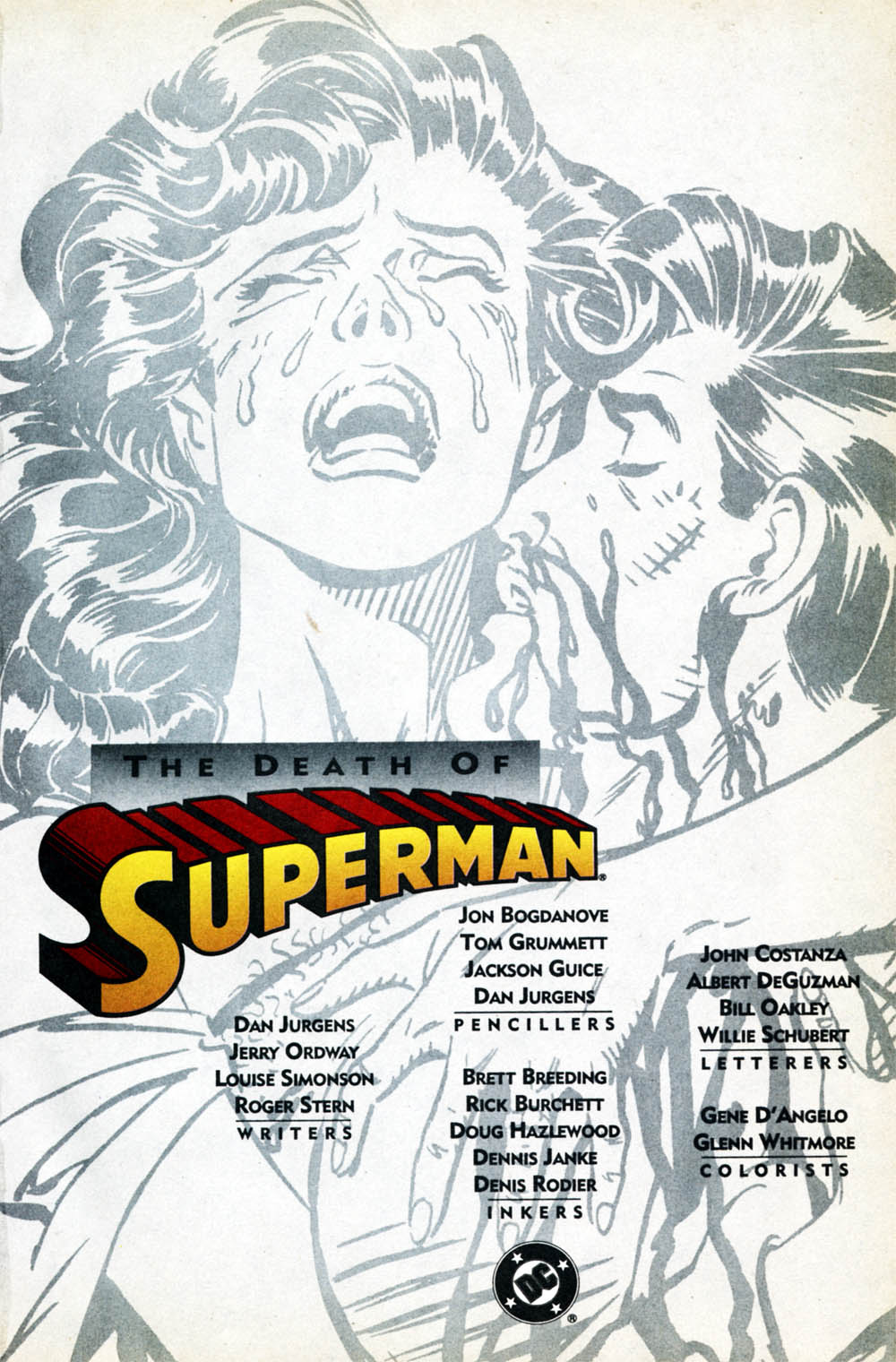 Death of Superman TPB-002