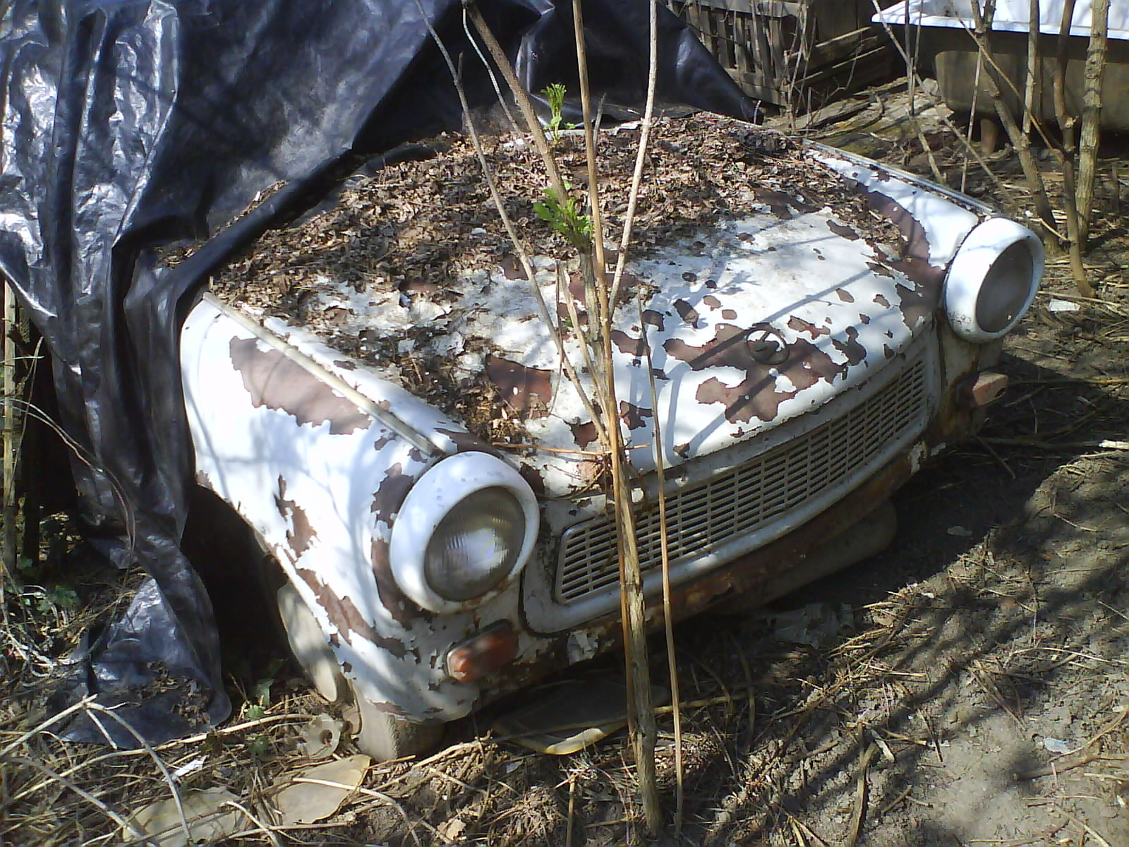 Trabant, 500 km-t futott blokkal.