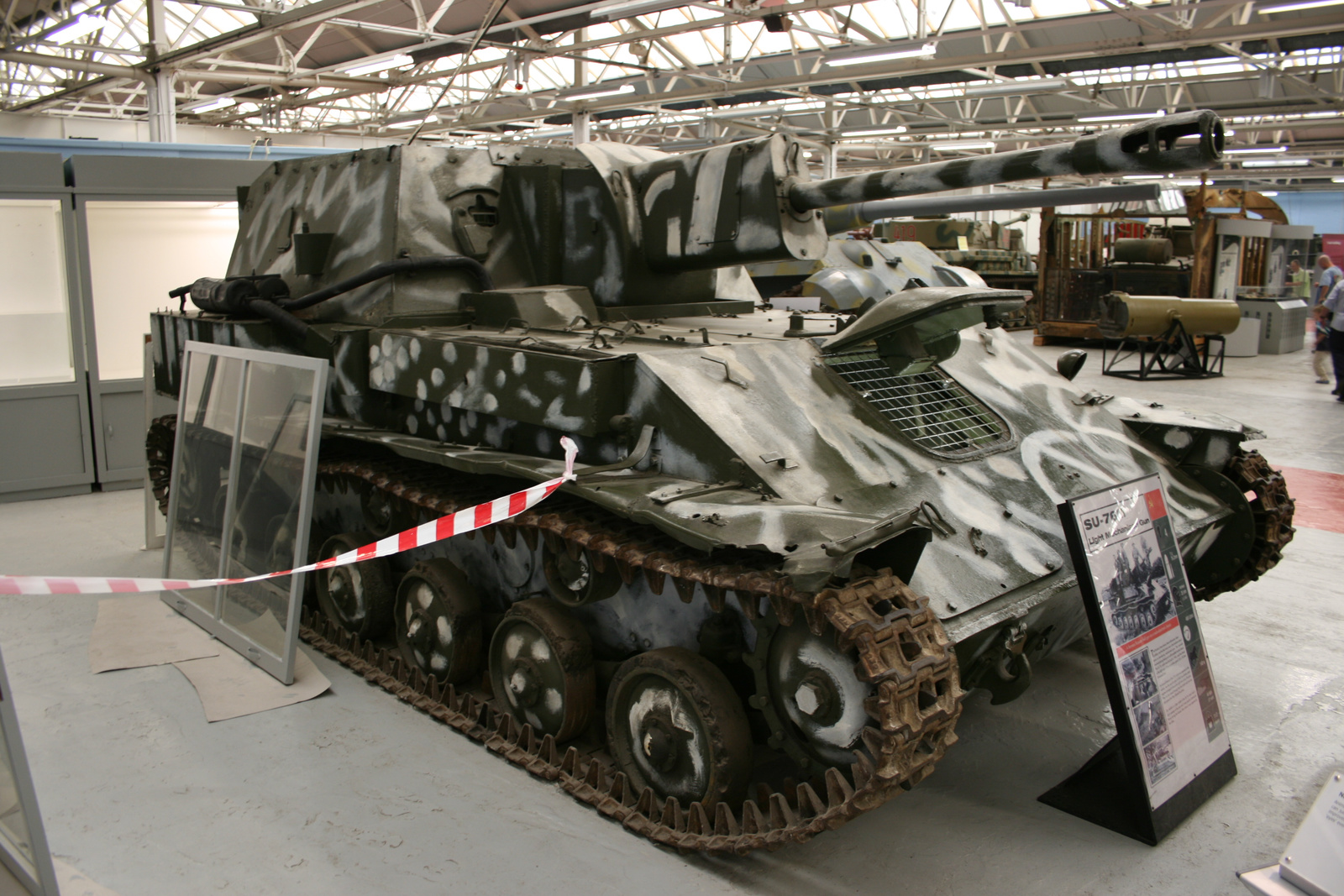 SU-76M Light mechanised gun