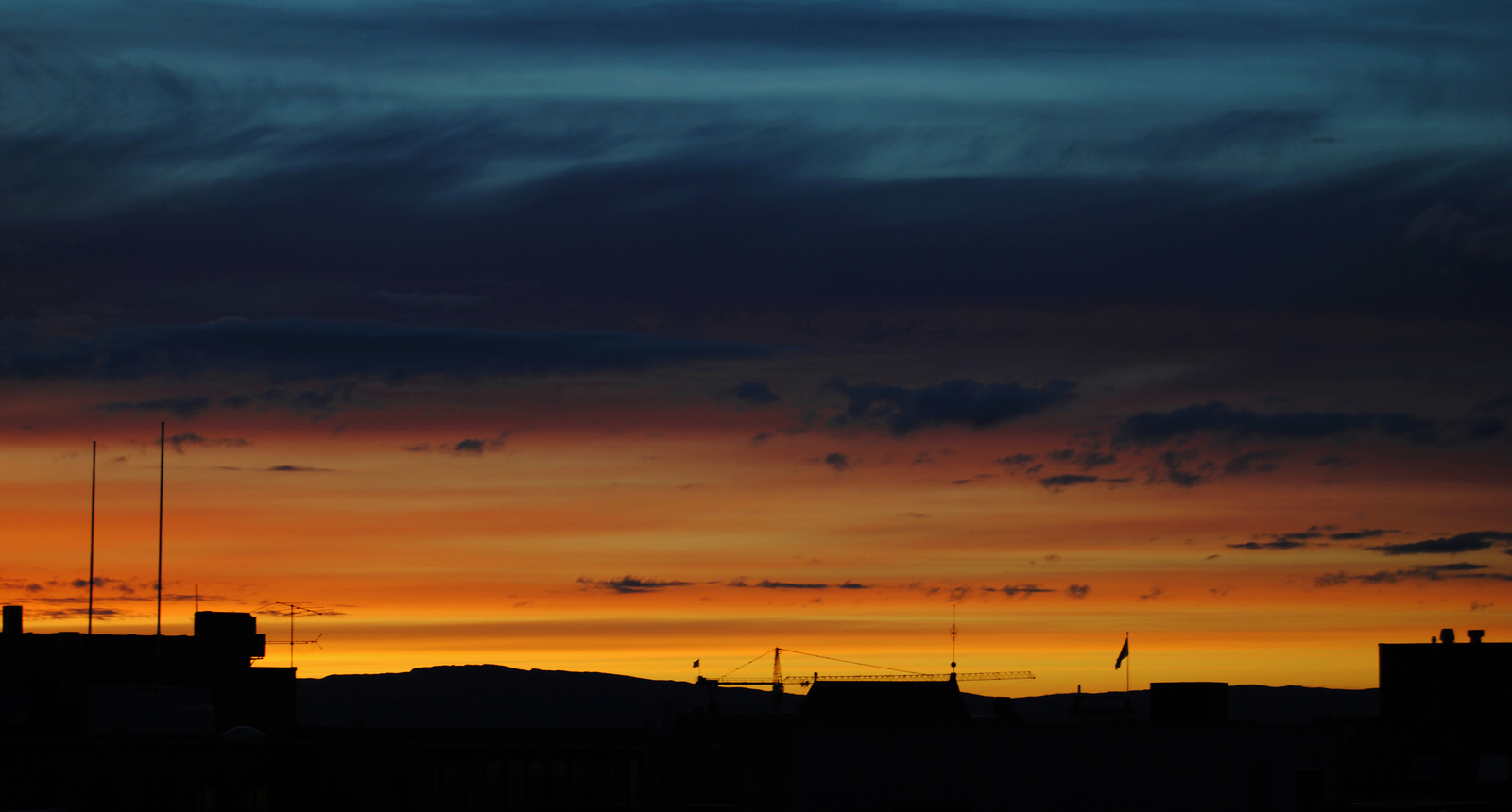 Midnight sun in Trondheim