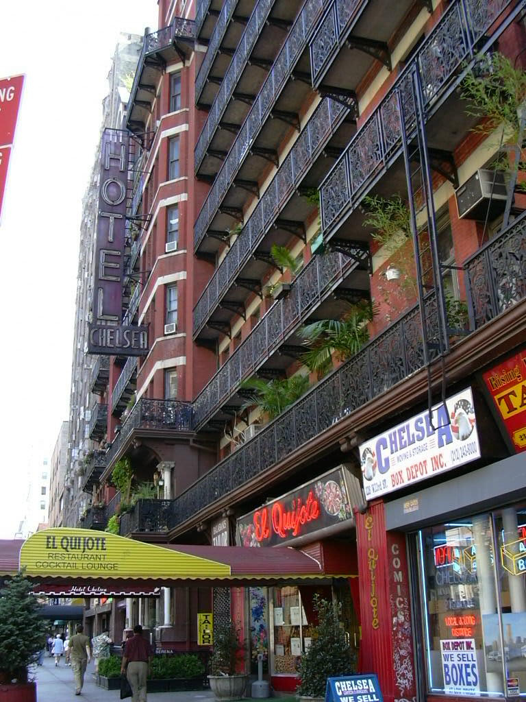 934 Chelsea Hotel, W 23rd St.-Chelsea