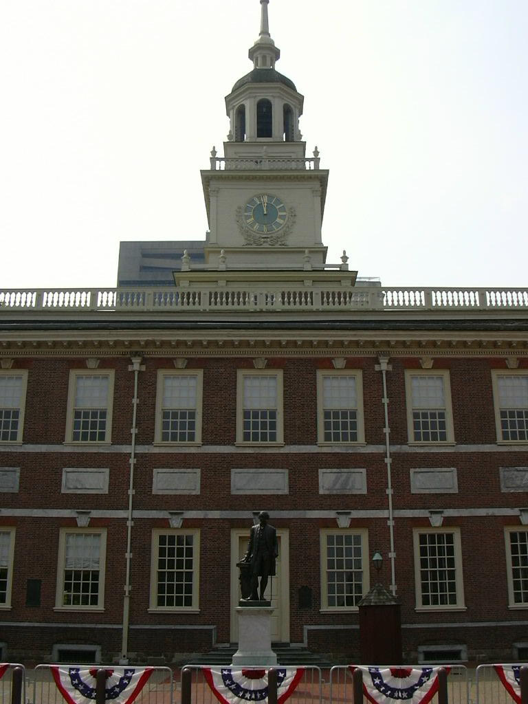 161 Independence Hall észak felől nézve