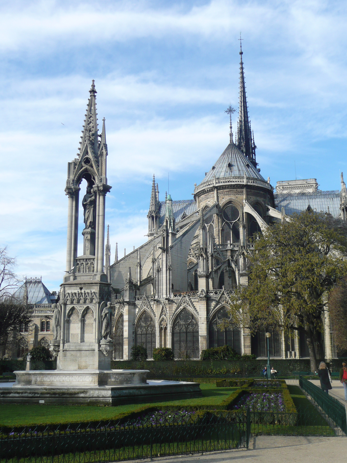 Notre Dame hátulról