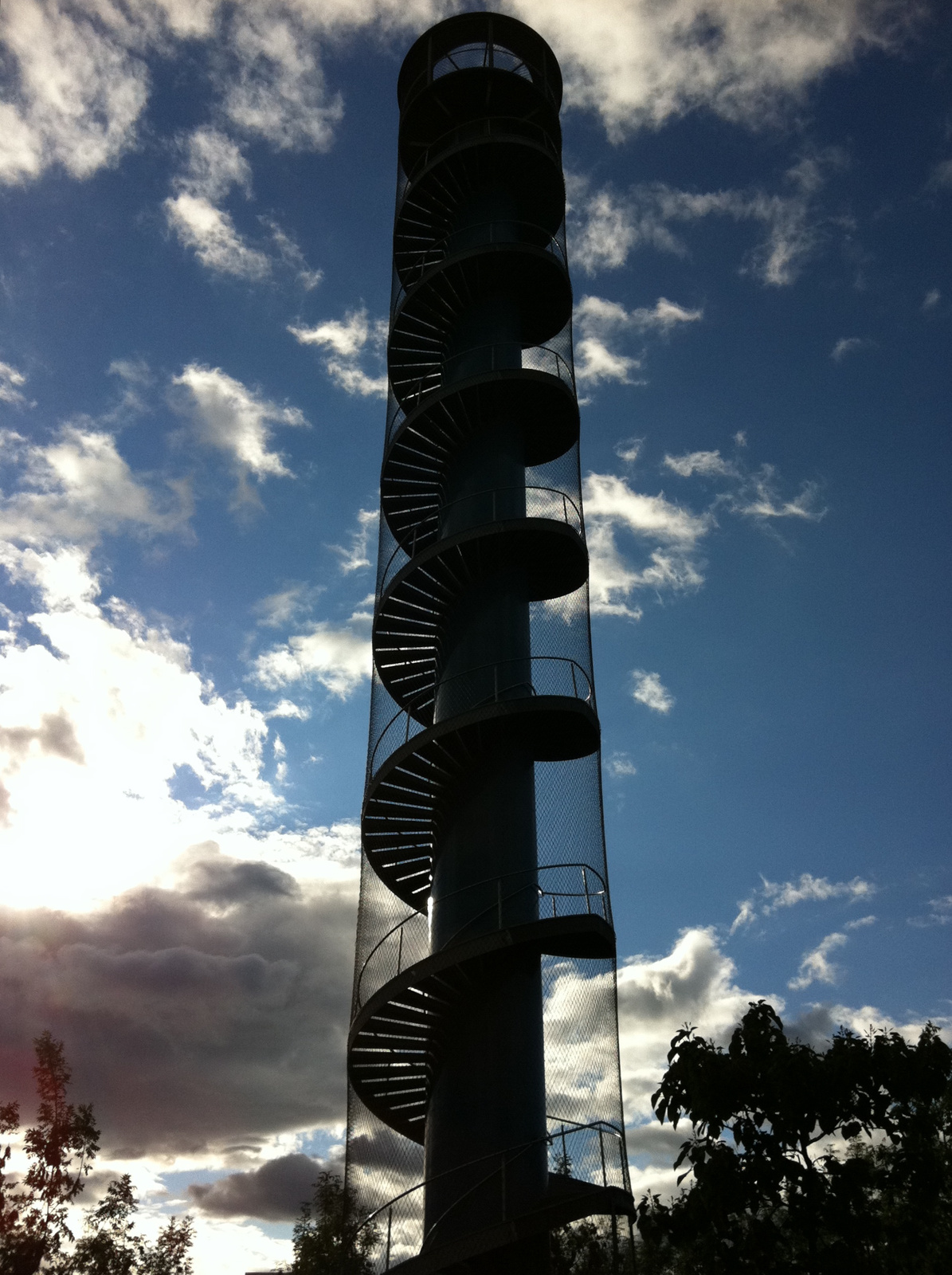 look out tower in oerlikon