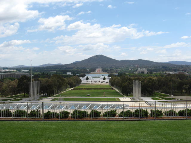 view from Parliament House