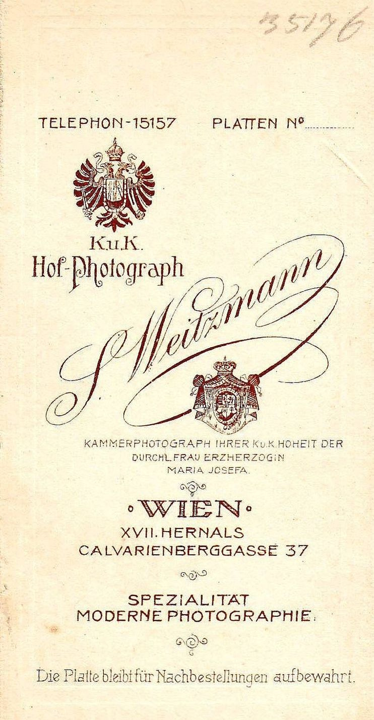 Weitzmann S. Wien XVII.