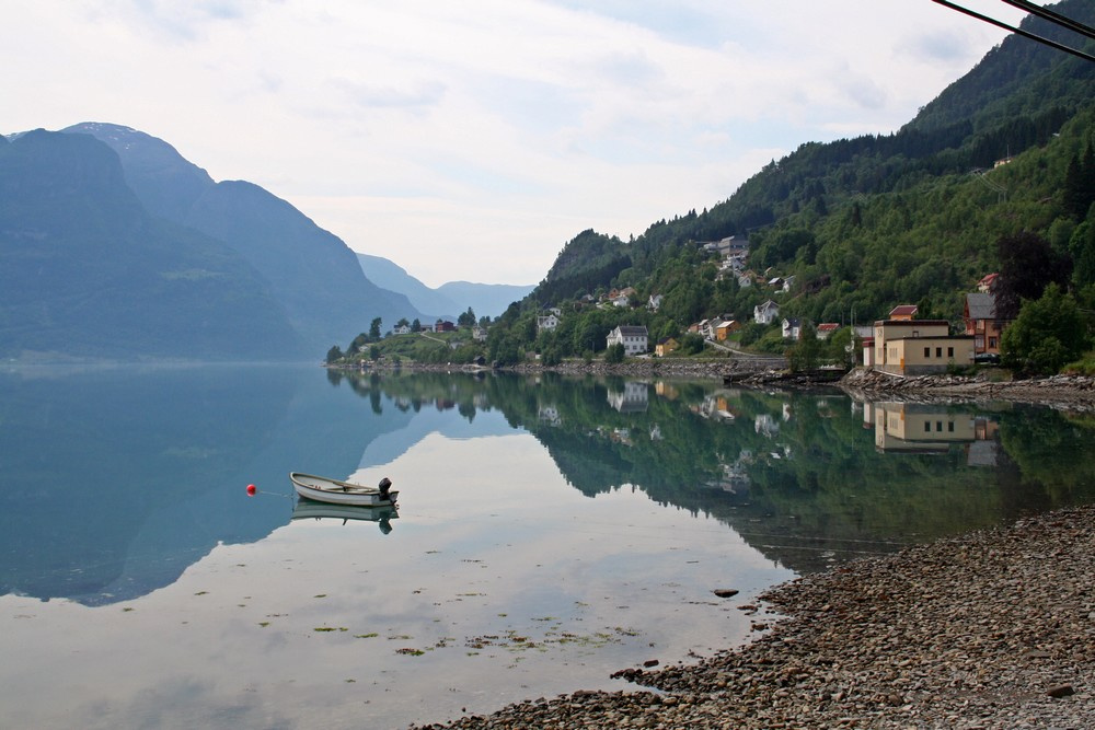 Falu a fjordban