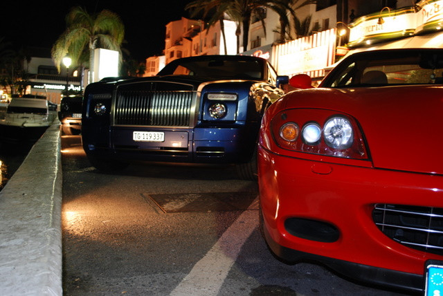 RR Drophead vs F 575.1