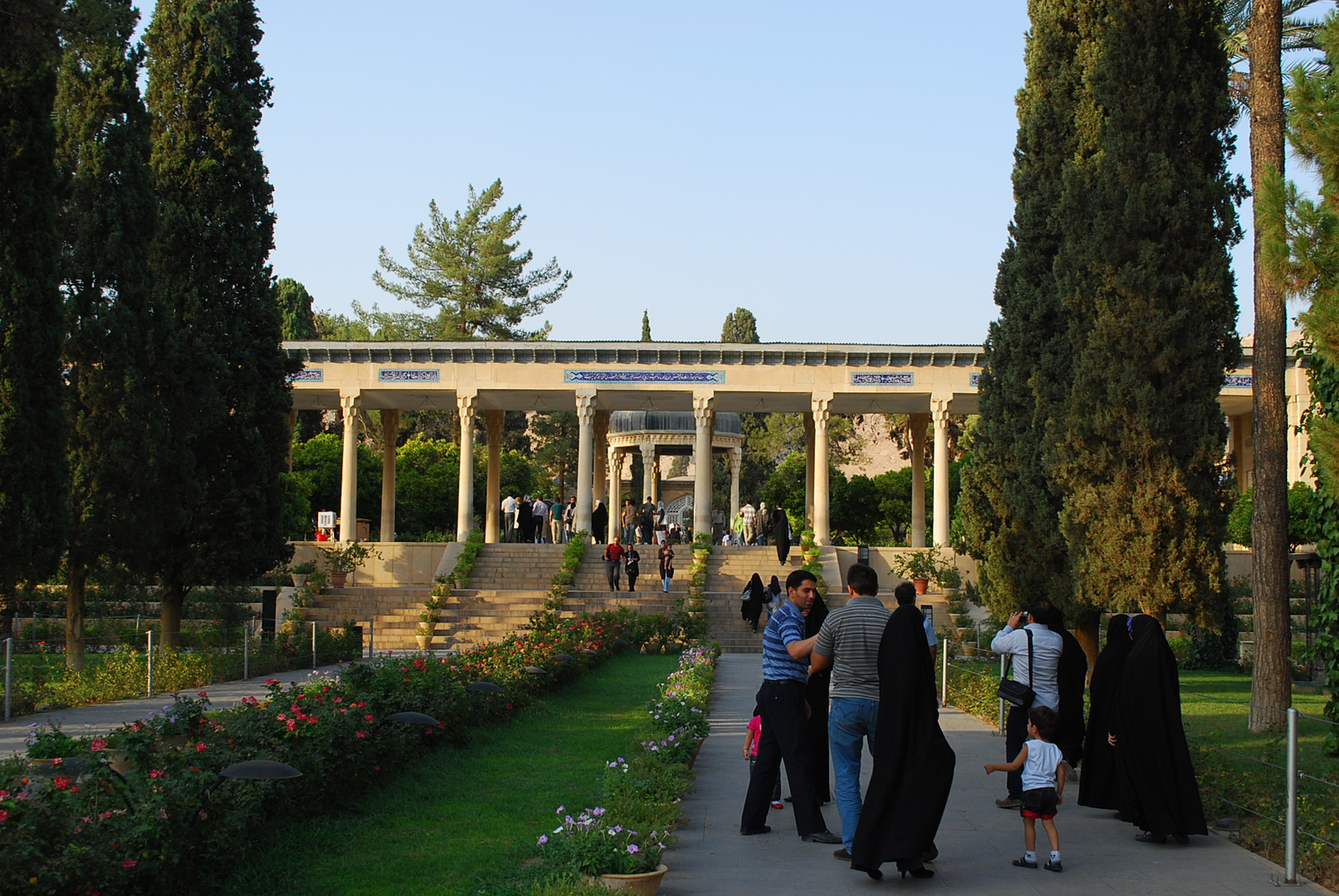 Irán 1966 Hafez nyughelye Shiraz