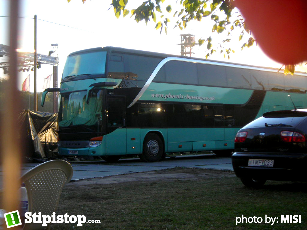 zenekari busz sziget