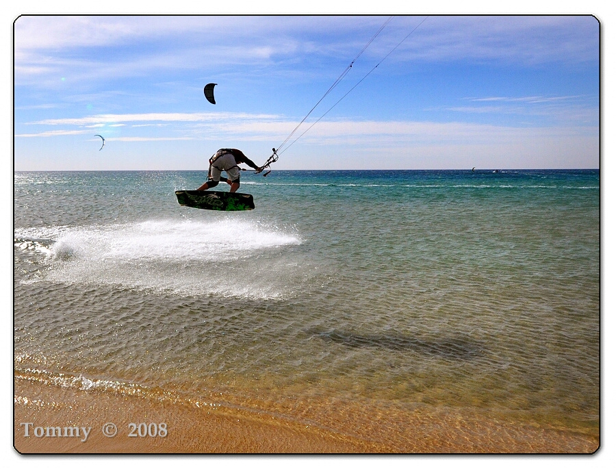 Kitesurfing-Reflection