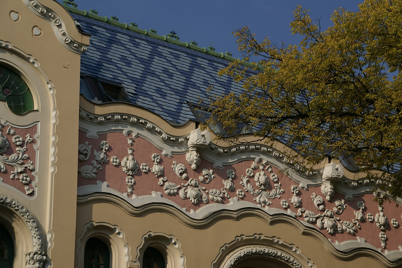 Reichl palota (homlokzati részlet)