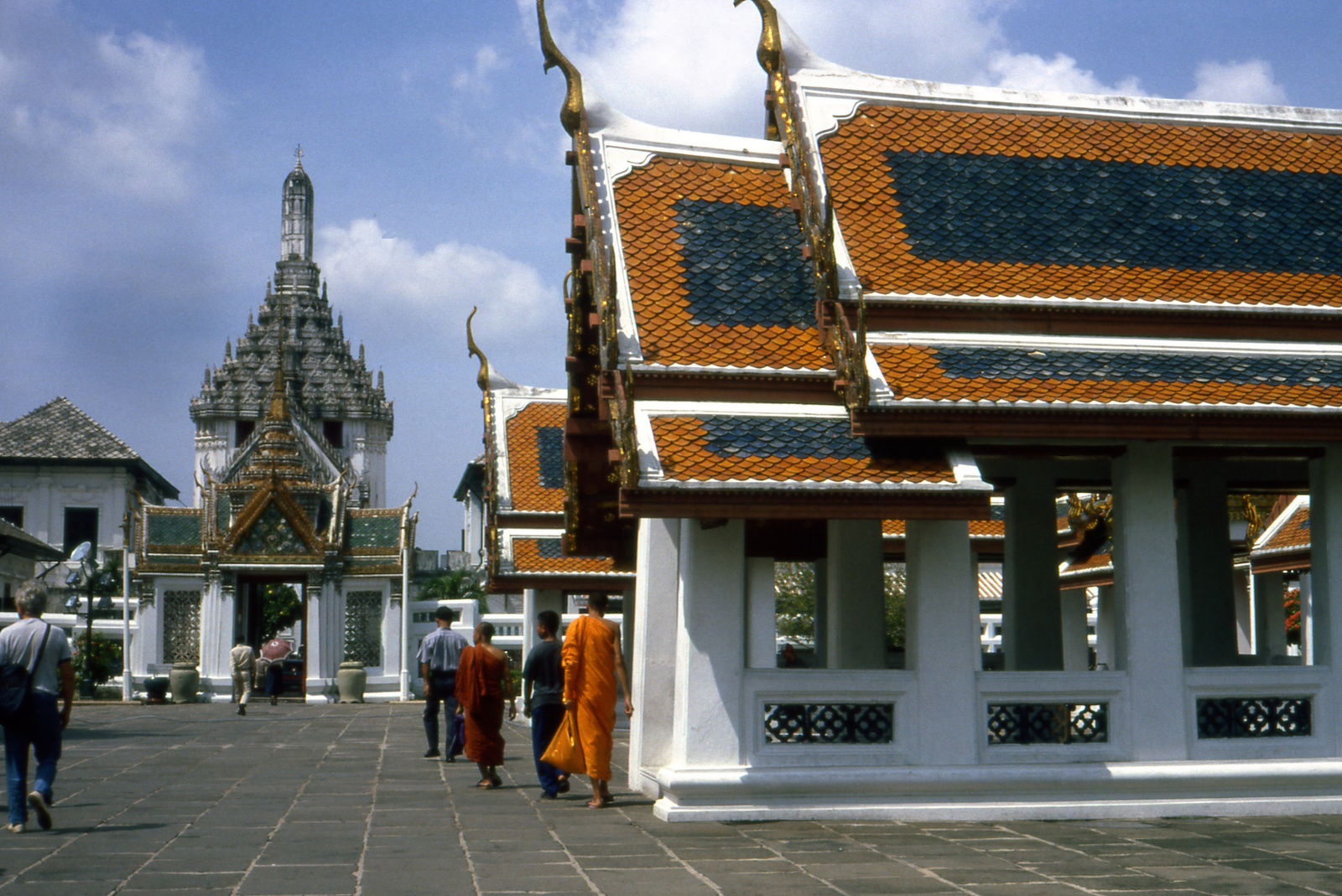 Bangkok Királyi palota udvar