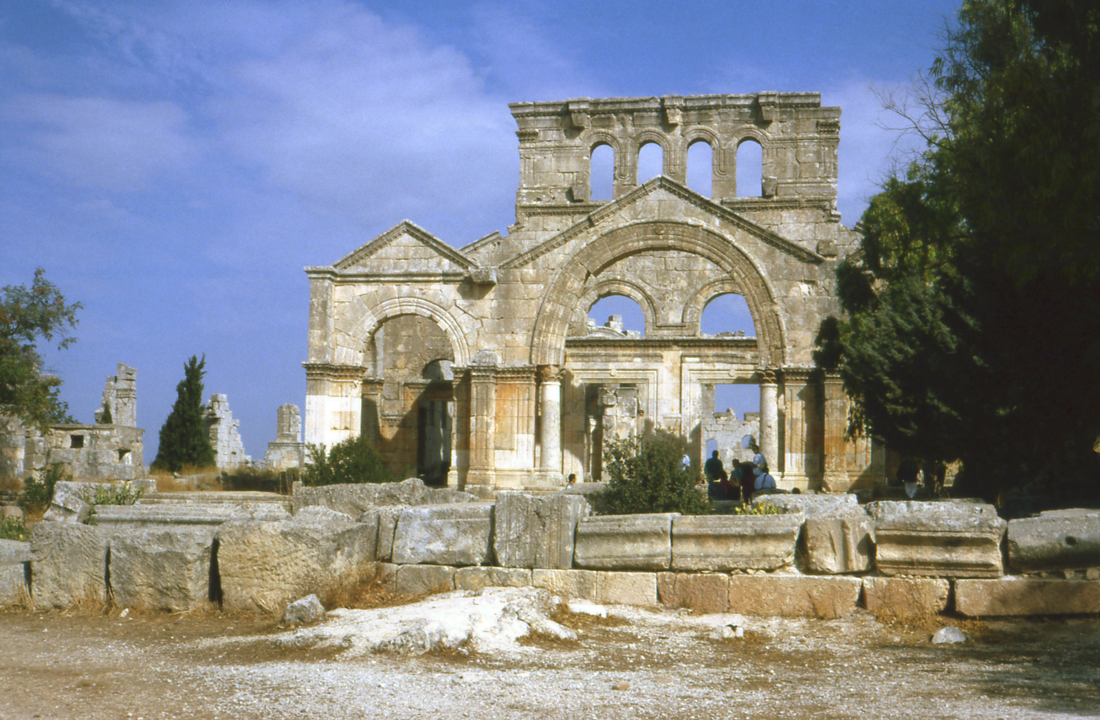 Kalaat Seman Oszlopos Simeon templom