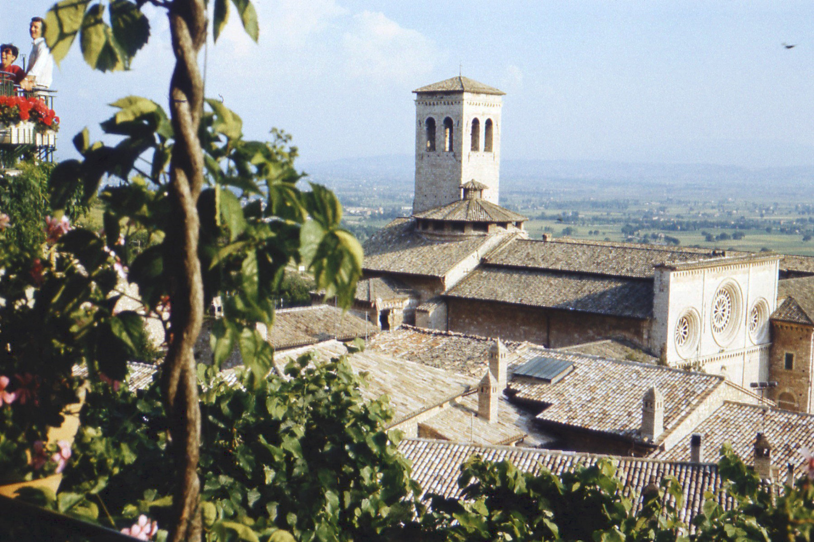 Assisi látképe