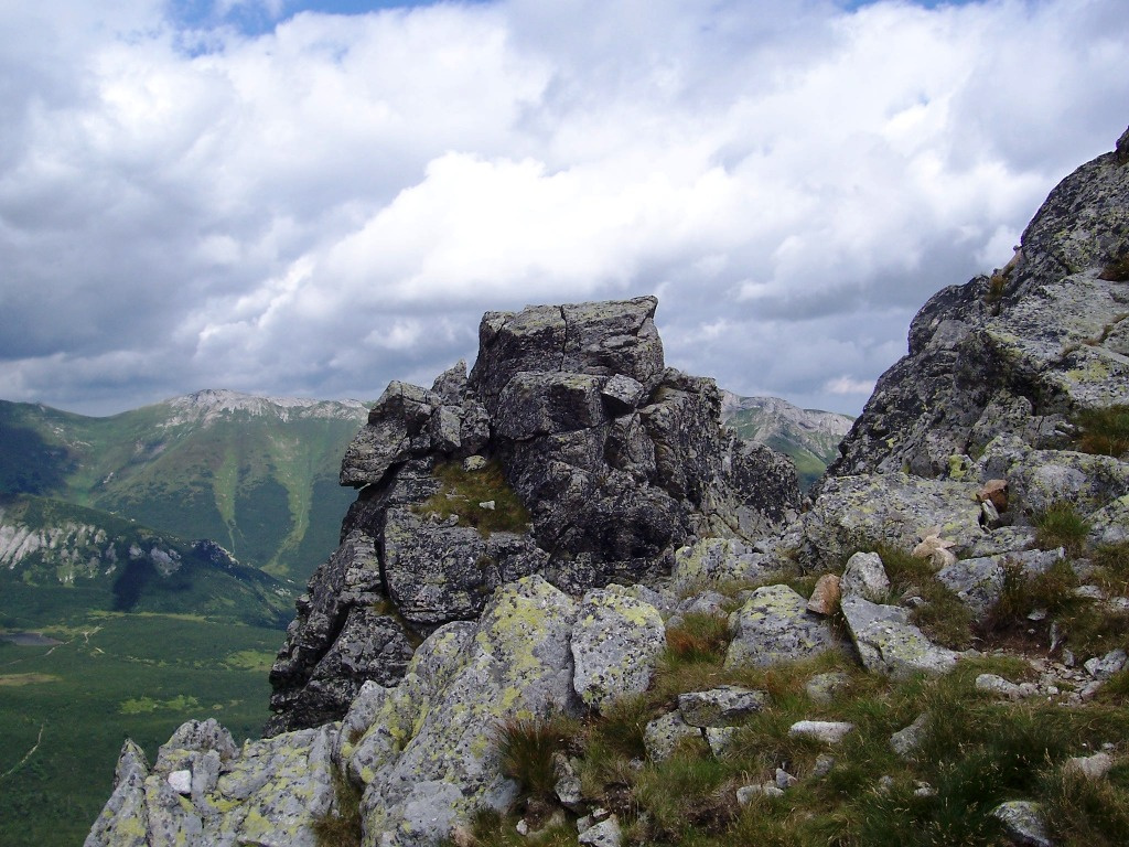 Háttérben a Bélai-Tátra