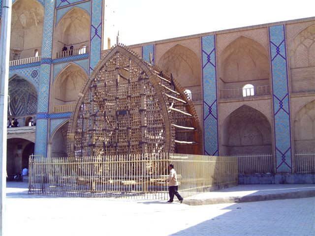 Jazd, az Amir Csakmag (Chakhmagh) mecsetegyüttes