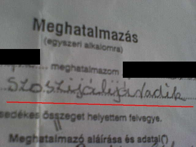 meghatalmazás