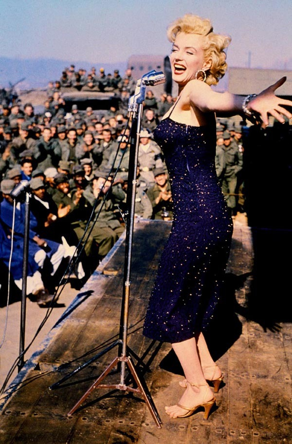 MARILYN MONROE 1950 Korea