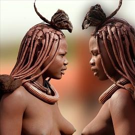 Himba nők