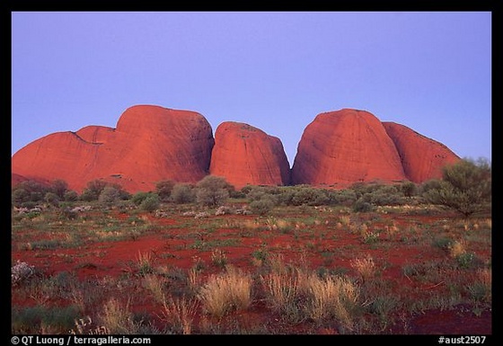 Olgas, dusk