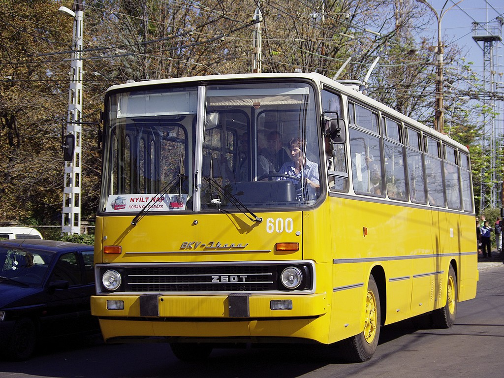 Ikarus 260T a Troligarázsban 29 2009.09.26