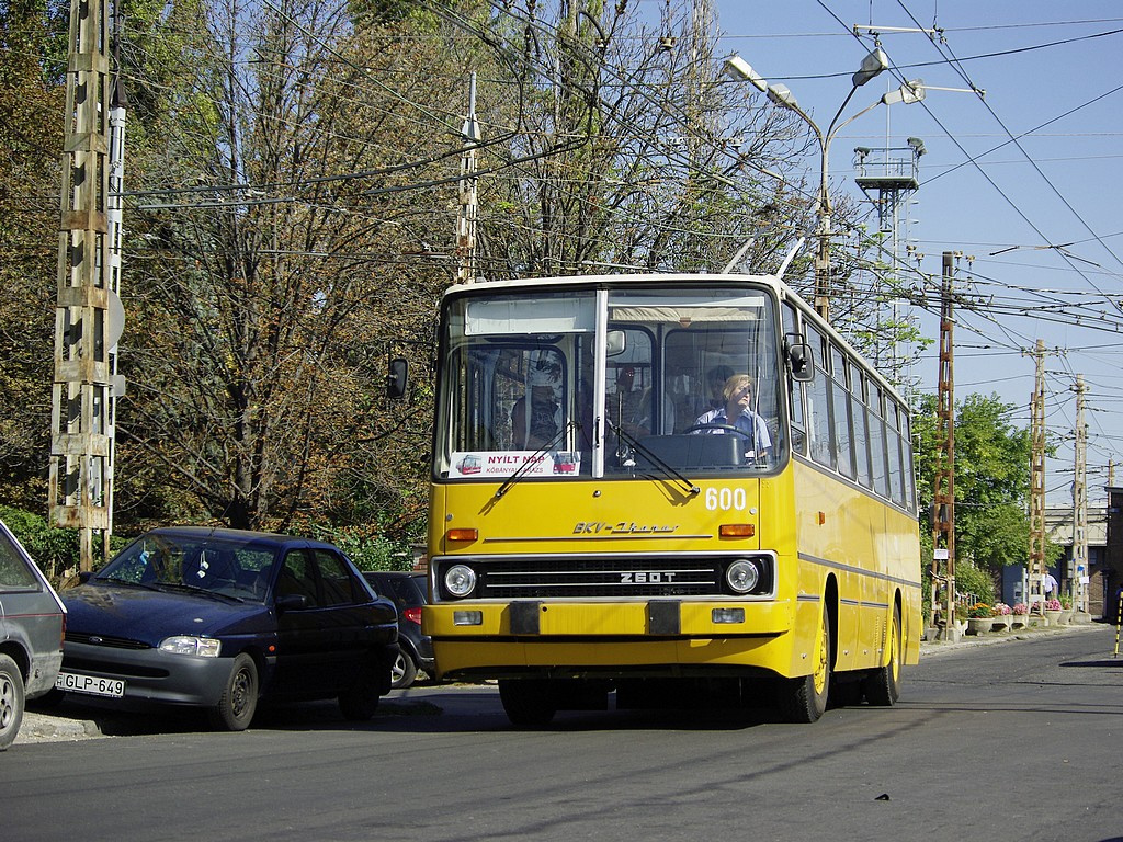 Ikarus 260T a Troligarázsban 35 2009.09.26