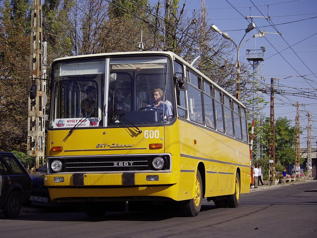 Ikarus 260T a Troligarázsban 36 2009.09.26