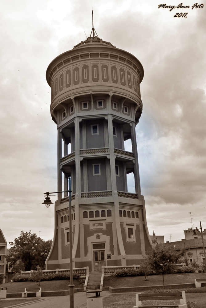 Szeged Szent István tér Víztorony