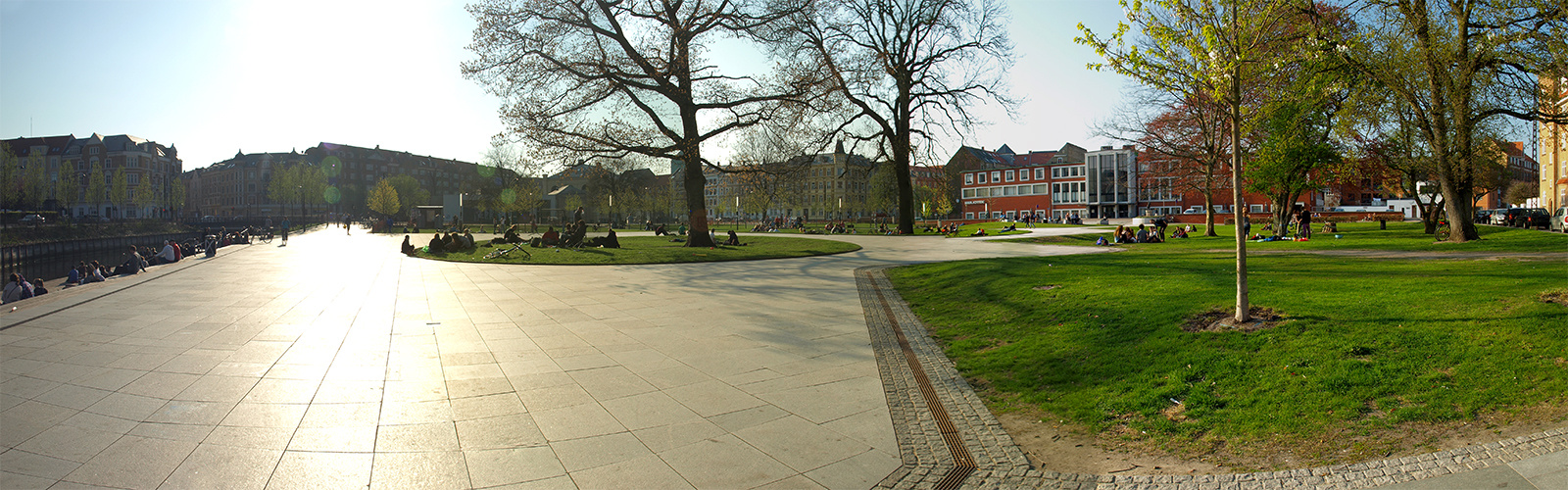 Aarhus - "Gödör" panoráma